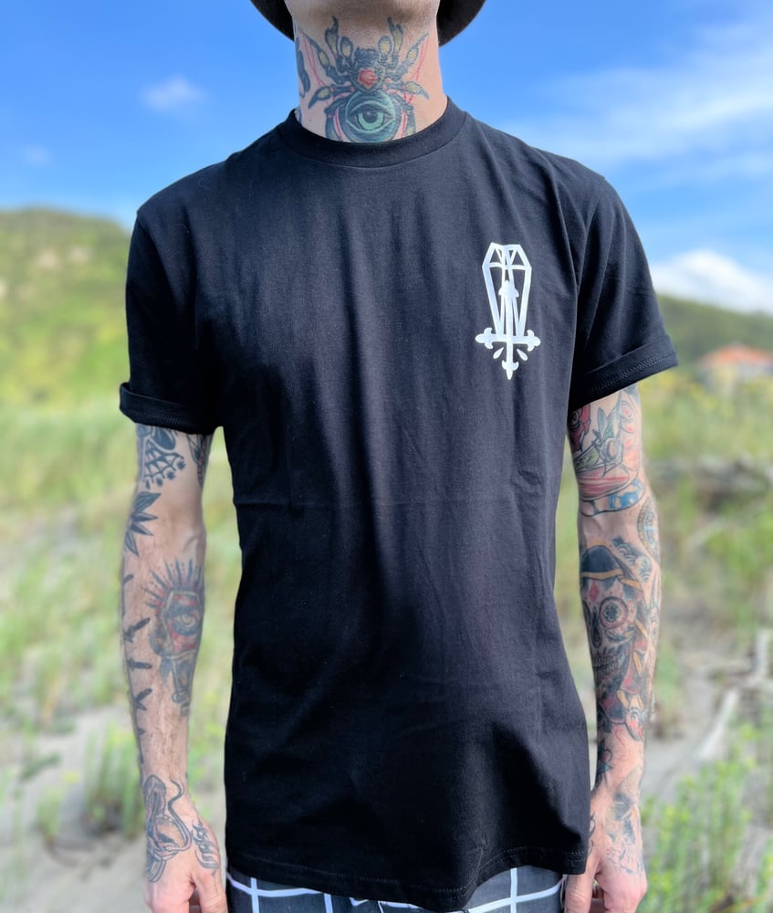 Image of “TURN OFF” BLACK T-SHIRT 