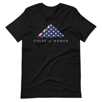 Image 2 of Folds of Honor USA Flag - Patriot - Unisex t-shirt from PatriotsCo.com