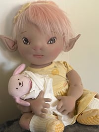 Image 5 of Morgan, 24” Fairy Girl & Puppy