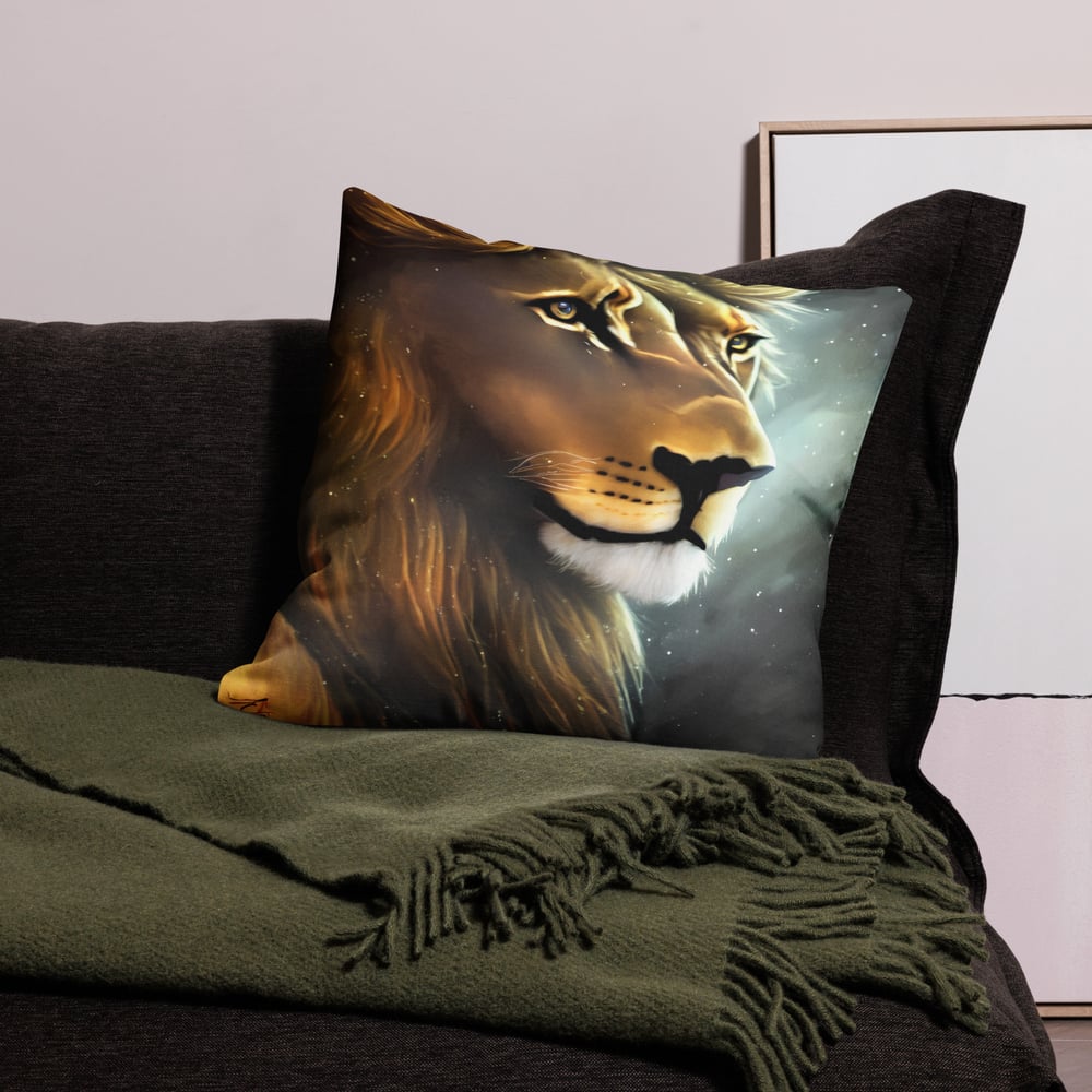 Image of King of The Jungle - Premium Pillow