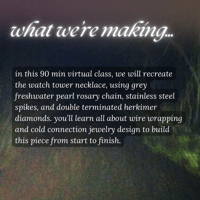 Image 2 of LIVE JEWELRY MAKING WORKSHOP (zoom class)