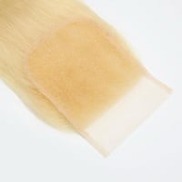 Image 1 of Blonde Transparent Straight Lace Closure