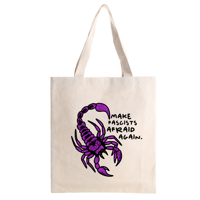 Image 3 of Make Fascists Afraid Again Tote