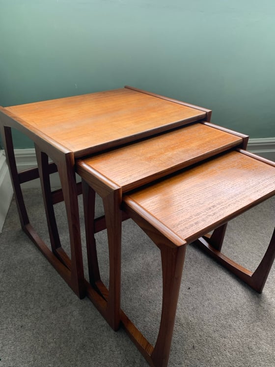 Image of GPlan Quadrille Nest of Tables