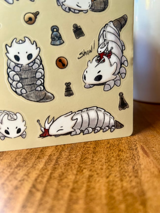 Hollow Knight / Silksong Sticker Sheets