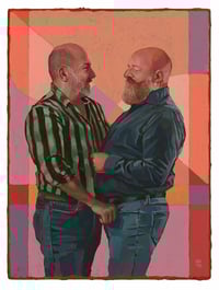 Image 1 of You Always Make Me Smile - 18x24" Acrylic on wood panel