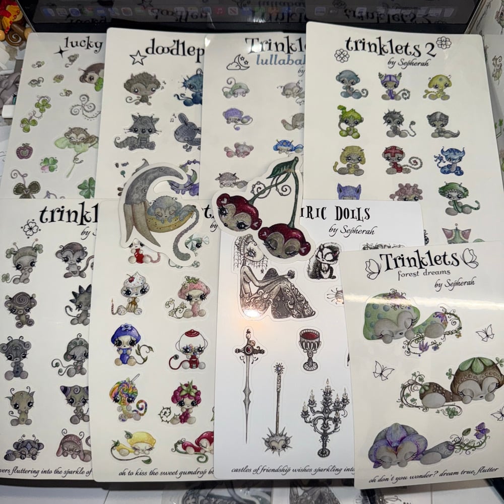 Image of sticker bundle 🦨 (7pc) (read description) 