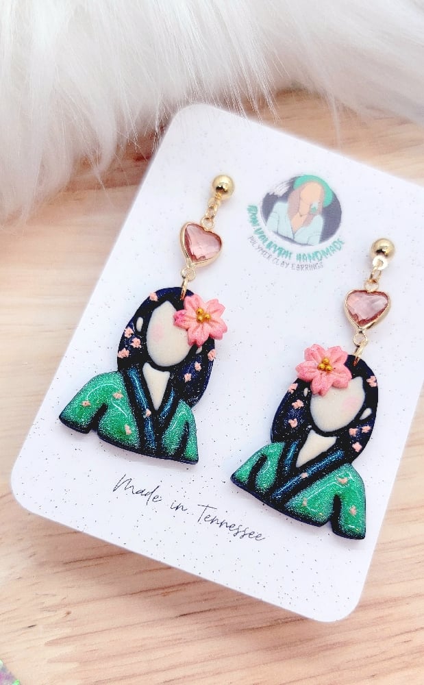 Image of Warrior Princess Earrings 