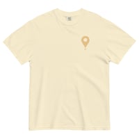 Image 2 of SAT Location Tee- Ivory/Tan