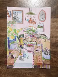 Original drawing - Midsommar toast