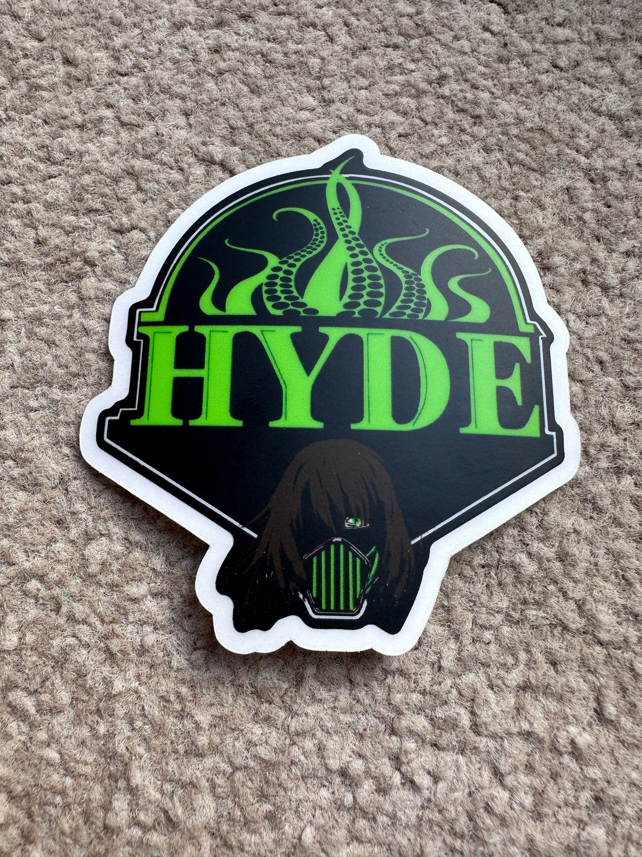 HYDE Logo Sticker | Barton Hyde Pro Wrestler