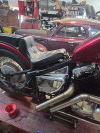 Image 7 of Vstar 650 Bolt on Bobber  Seat Hinge Mount 