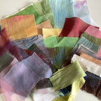 Image 1 of Stitch a Little Landscape - hand dyed fabrics