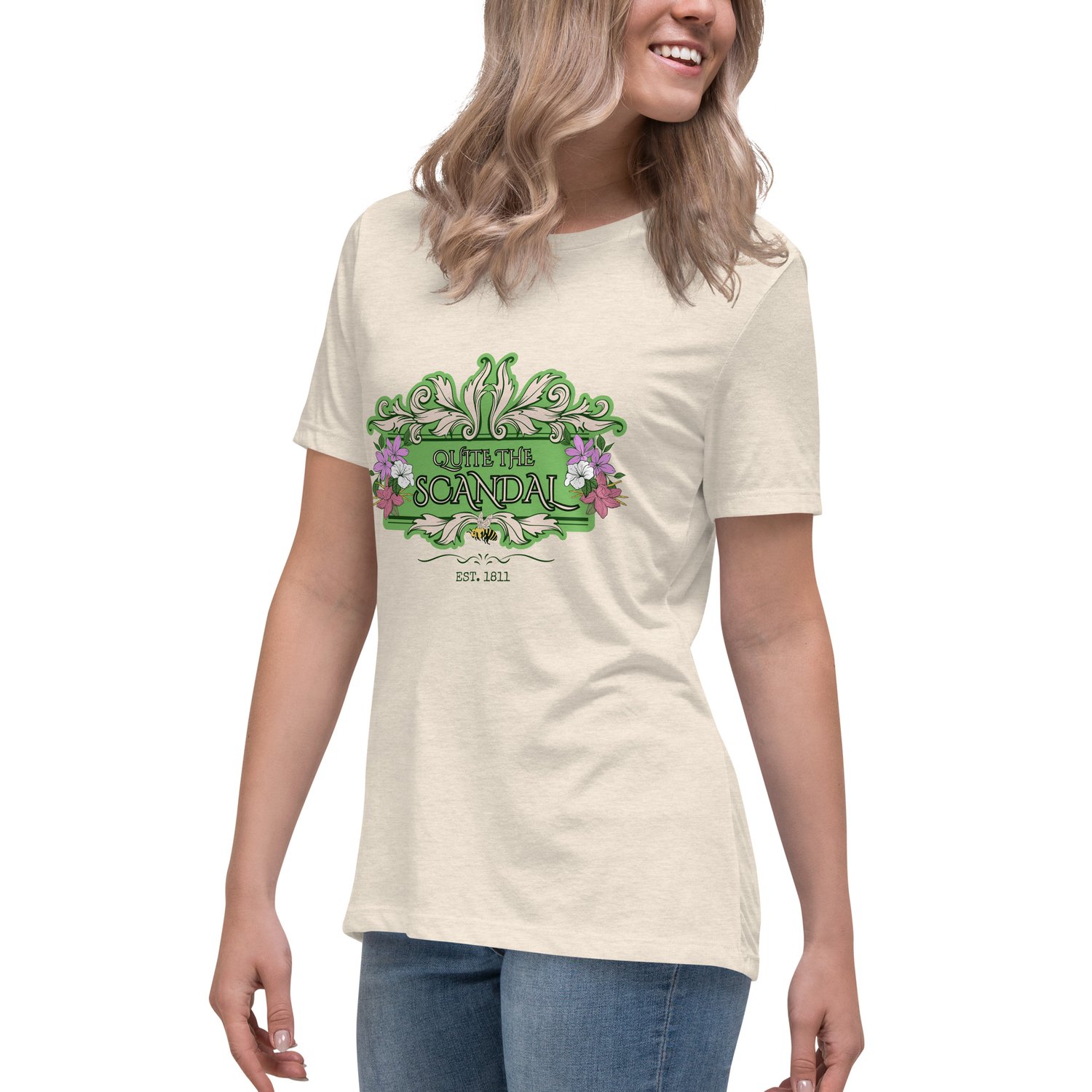 Image of Women's Relaxed T-Shirt scandal bridgerton inspired 