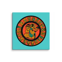 Image 9 of Mayan Calendar, Wheel of Time, High Resolution Canvas Print with wood backing