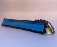 Image 2 of 🔮 Marblescope -6" Beach Blue- Handmade Stained Glass Kaleidoscope 🌈