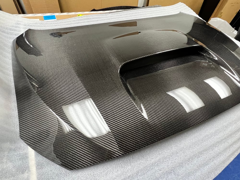 VA Chassis OEM style dry carbon hood