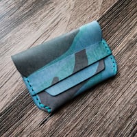 Image 2 of MINIMALIST FLAP WALLET - GHOST CAMO