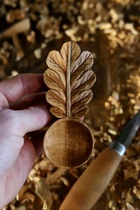Image 6 of  Two toned Oak leaf Scoop
