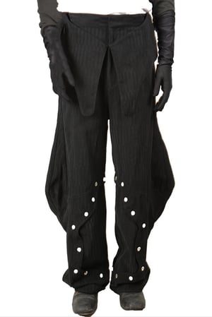 Image of ÆNRMÒUS - Panel Pants (Black)