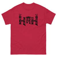 Image 3 of HNH Crown & Flame T-Shirt (Black Print)