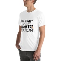 Image 5 of I'm Part of the LGBTQ Nation t-shirt