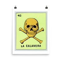 Image 1 of LOTERÍA LA CALAVERA POSTER