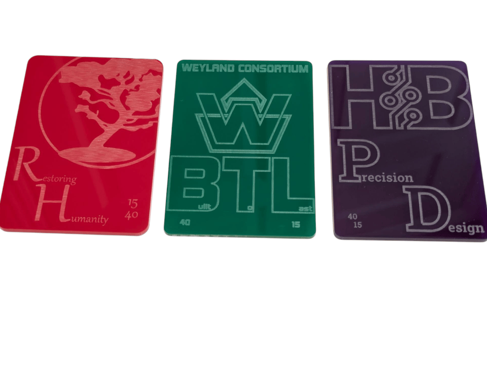 Image of System Gateway Corp Acrylic IDs