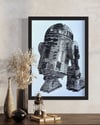“Fractured” R2 D2  A3 print no mount 