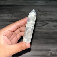 Image 2 of Small Moss Agate Tower 