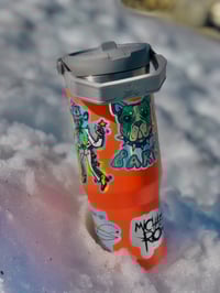 Image 1 of BARK BACK! Holographic sticker
