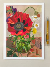 Poppy and Strawberry - Archival Print