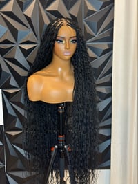 Image 2 of Gina , Knotless Boho Braided Glueless Wig