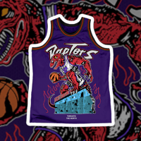 Image 1 of 🆕 W.L. 🪓ToRoNTo RaPTorRs 🦖 CReaTuRe JeRSeY 🎽