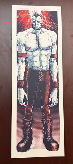 Dr Finklestein’s Monster Silkscreen Art Print