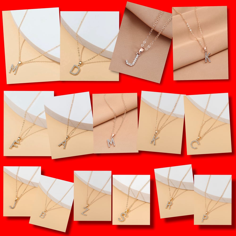 Image of Letter Necklace