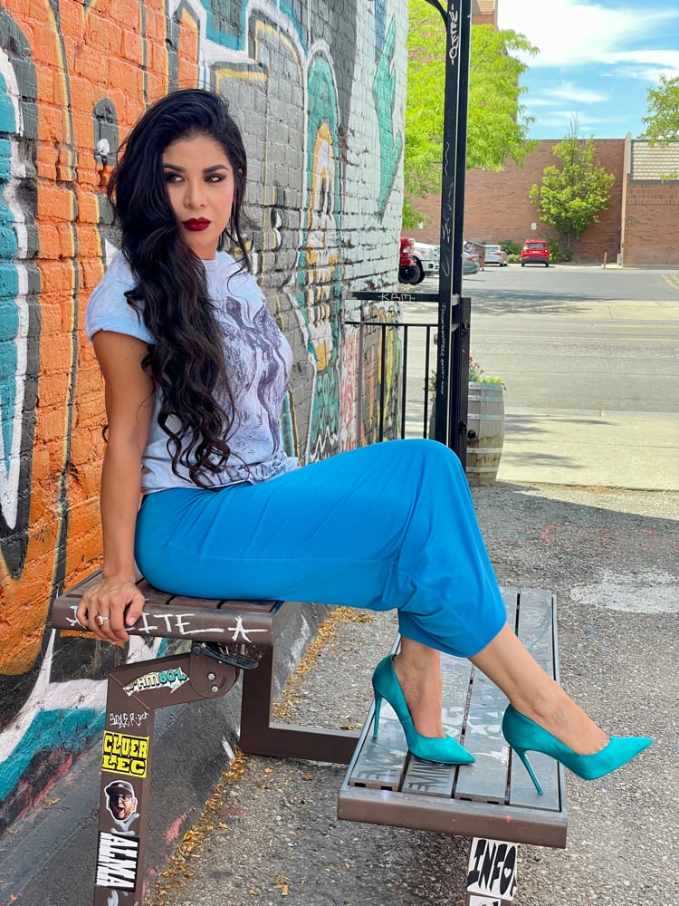 Image of Cobalt Blue Licra