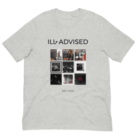 Image 2 of ILL-ADVISED Greatest Non-Hits Gray T-Shirt