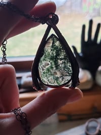 Image 4 of Moss Agate with Rib Bones