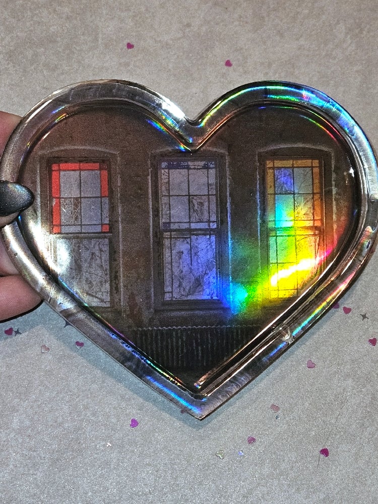Image of Hudson River State Hospital Holographic Heart Tray 2