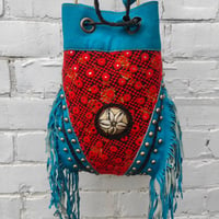 Image 4 of Evie Bag Turquoise 