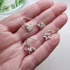 Star and moon earrings