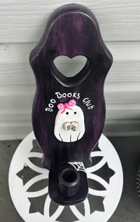 Image 4 of Boo Books Club Candlestick holder