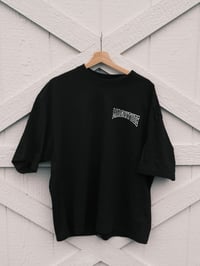 Image 1 of Varsity Shaka black shirt
