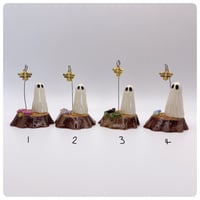 Image 1 of Little Log Ghosts 6 cm