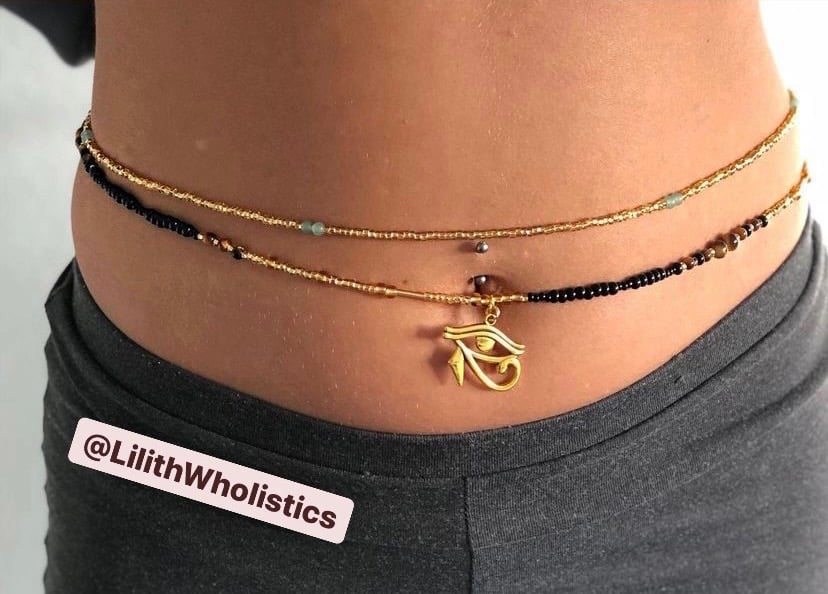 Protection best sale waist beads