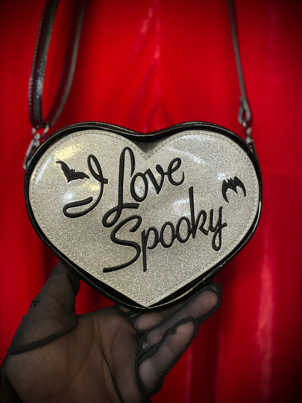 Mini I Love Spooky Purse Wristlet 