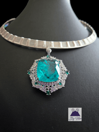 Image 4 of Aqua Necklace