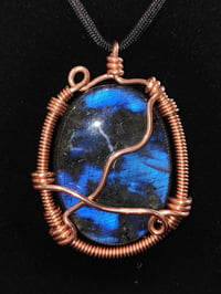 Labradorite Pendant #3, Madagascar 