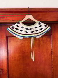 Image 2 of PIERROT COLLAR sage triple velvet